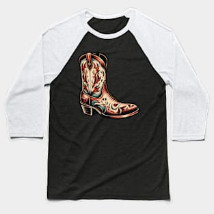 vintage cowboy boot Baseball T-Shirt